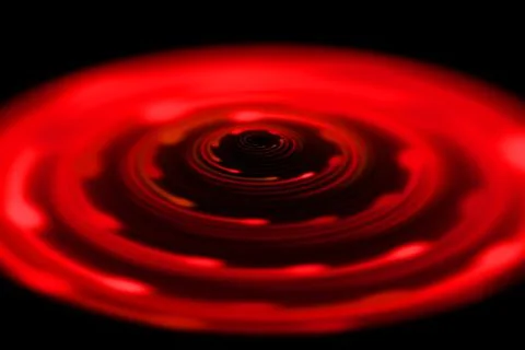 Vortex ring pattern digital CG background wallpaper Stock Illustration