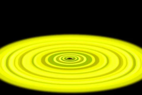 Vortex ring pattern digital CG background wallpaper Stock Illustration