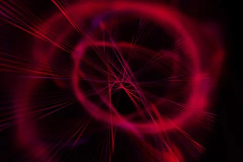 Vortex ring pattern digital CG background wallpaper Illustrazione stock