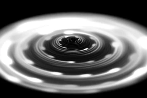 Vortex ring pattern digital CG background wallpaper Stock Illustration