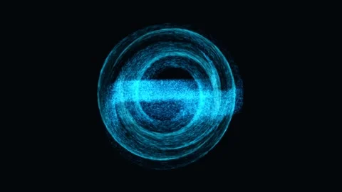 Vortex Ring Propels Itself Steadily Across A Dark Field Vídeos de archivo 344515359