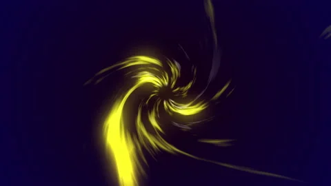 The vortex rotation of yellow-colored gases. A hyperspace jump through the stars Stock Footage 165556126