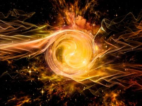 Vortex in Space イラスト素材