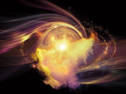 Vortex in Space Stockillustratie