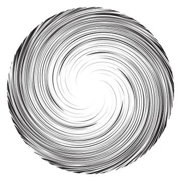 Vortex speed lines background. Collapsar on white Illustrazione stock