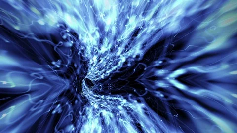 A vortex tunnel of streaming strands of light - HD Stock Video Video stock 71001633