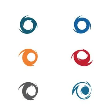 Vortex vector illustration icon Stock Illustration