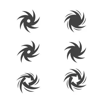 Vortex vector illustration icon Stock Illustration