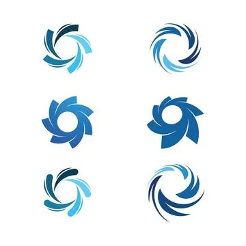 Vortex vector illustration icon Stock Illustration