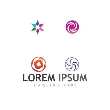 Vortex vector illustration icon Stock Illustration