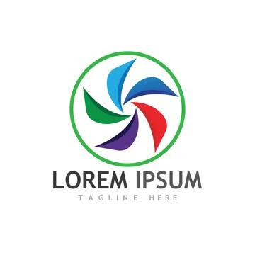 Vortex vector illustration icon Stock Illustration