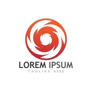 Vortex vector illustration icon Stock Illustration