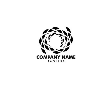 Vortex Vector Illustration Icon Logo Template Design Stock Illustration