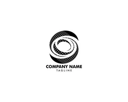 Vortex Vector Illustration Icon Logo Template Design Stock Illustration