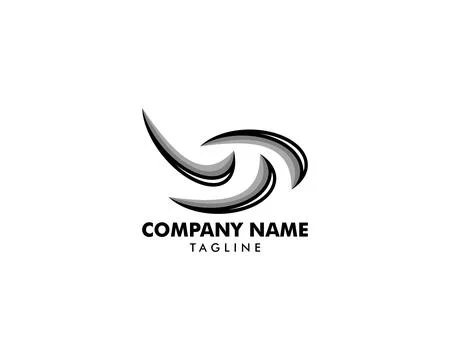 Vortex Vector Illustration Icon Logo Template Design Stock Illustration