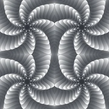 Vortex Vector Seamless Pattern イラスト素材