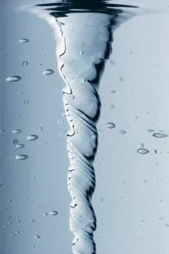 Vortex of water Stock Photos