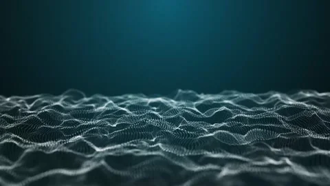 Vortex wave of particles energy on dark matter Stock Footage 317376119