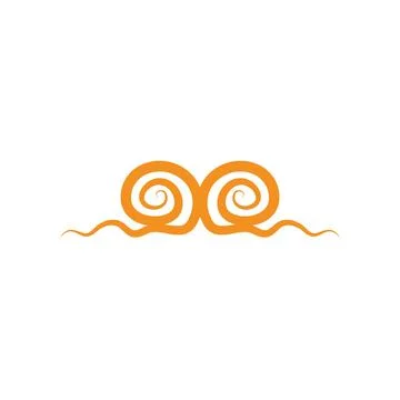 Vortex wind  icon vector design illustration 스톡 일러스트