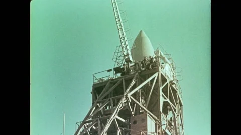 Voskhod 1. Launch Stock Footage 162482248