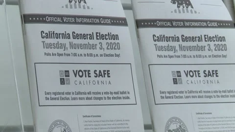 VOTE IN 2020 U.S. ELECTION: VOTING AND VOTERS Stock Footage 141551925
