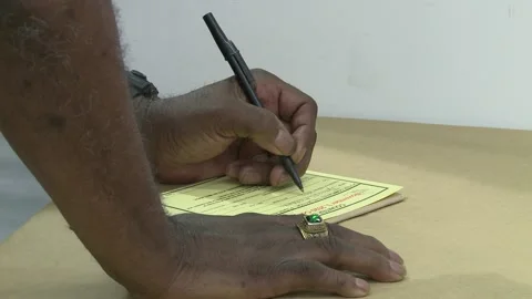 VOTE IN 2020 U.S. ELECTION: VOTING AND VOTERS Stock-Footage 141552178