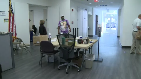 VOTE IN 2020 U.S. ELECTION: VOTING AND VOTERS Stock-Footage 141552246