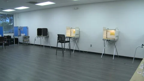 VOTE IN 2020 U.S. ELECTION: VOTING AND VOTERS:TILT DOWN 库存影片 141552282