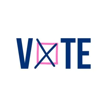 Vote 2020 - vector illustration. Stock Illustration
