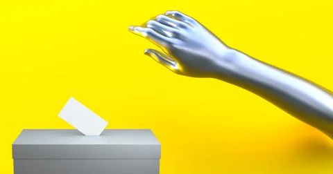 Vote and future Stock Illustration