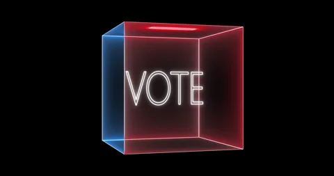 Vote Box 02 Stock Footage 285074296