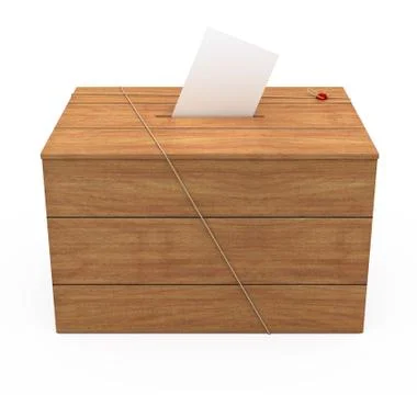Vote Box Stock Illustration