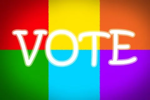 Vote concept Stock Illustration