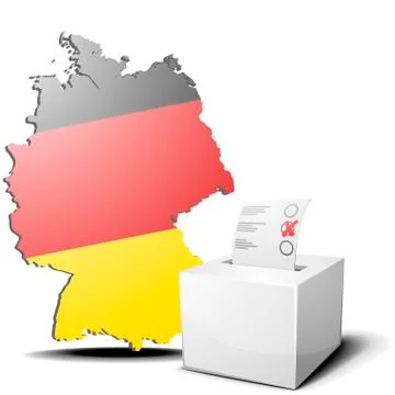 Vote germany Stock-Illustration