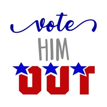 Vote him  out - vector illustration Stock Illustration