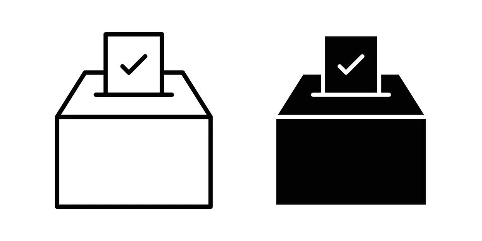 Vote icon for web projects Stock Illustration