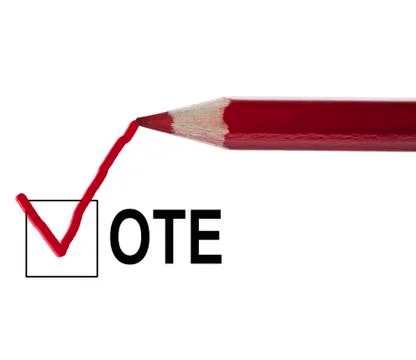 Vote message Stock Photos