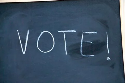 Vote message Stock Photos