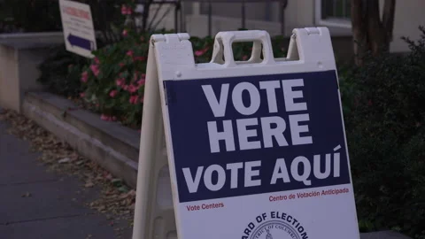 Vote Midterms 2022 Voting Washington DC 8K 07 Vidéo 222688059