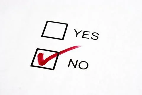 Vote No Stock Photos
