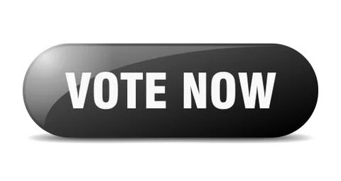 Vote now button. vote now sign. key. push button. Stock Illustration