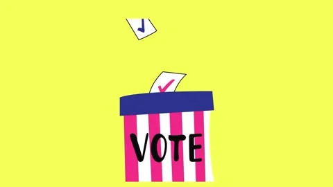 Vote Now Engaging Election Video Design Stock Footage 280061905