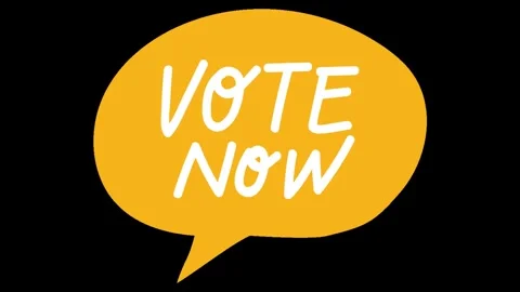 Vote Now Engaging Election Video Design Stock Footage 280061906