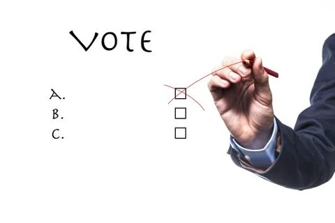 Vote The A Stock Photos