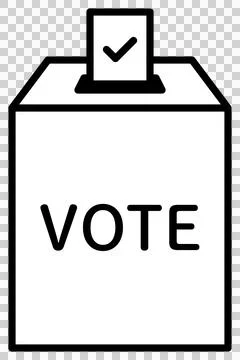 Vote simple icon. Election concept. Stock Illustration
