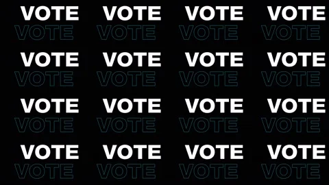 Vote Text 01 Stock Footage 147328932
