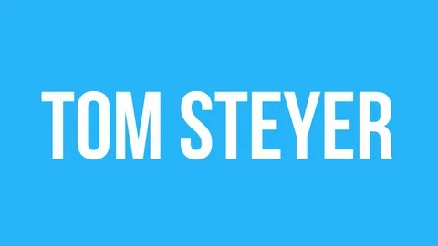 Vote Tom Steyer Text Animation Video stock 124486193