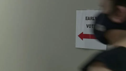Voting In 2020 U.S. Elections: Vote Stock-Footage 141096473