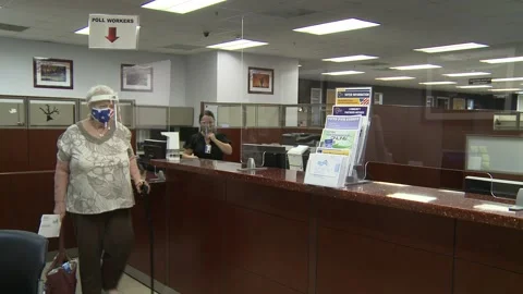 Voting In 2020 U.S. Elections: Vote Stock-Footage 141097227
