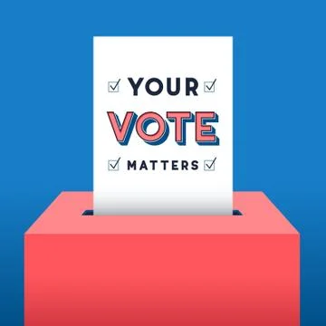 Voting Background Stock Illustration